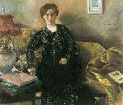 Lovis Corinth Portrat Frau Korfiz Holm painting
